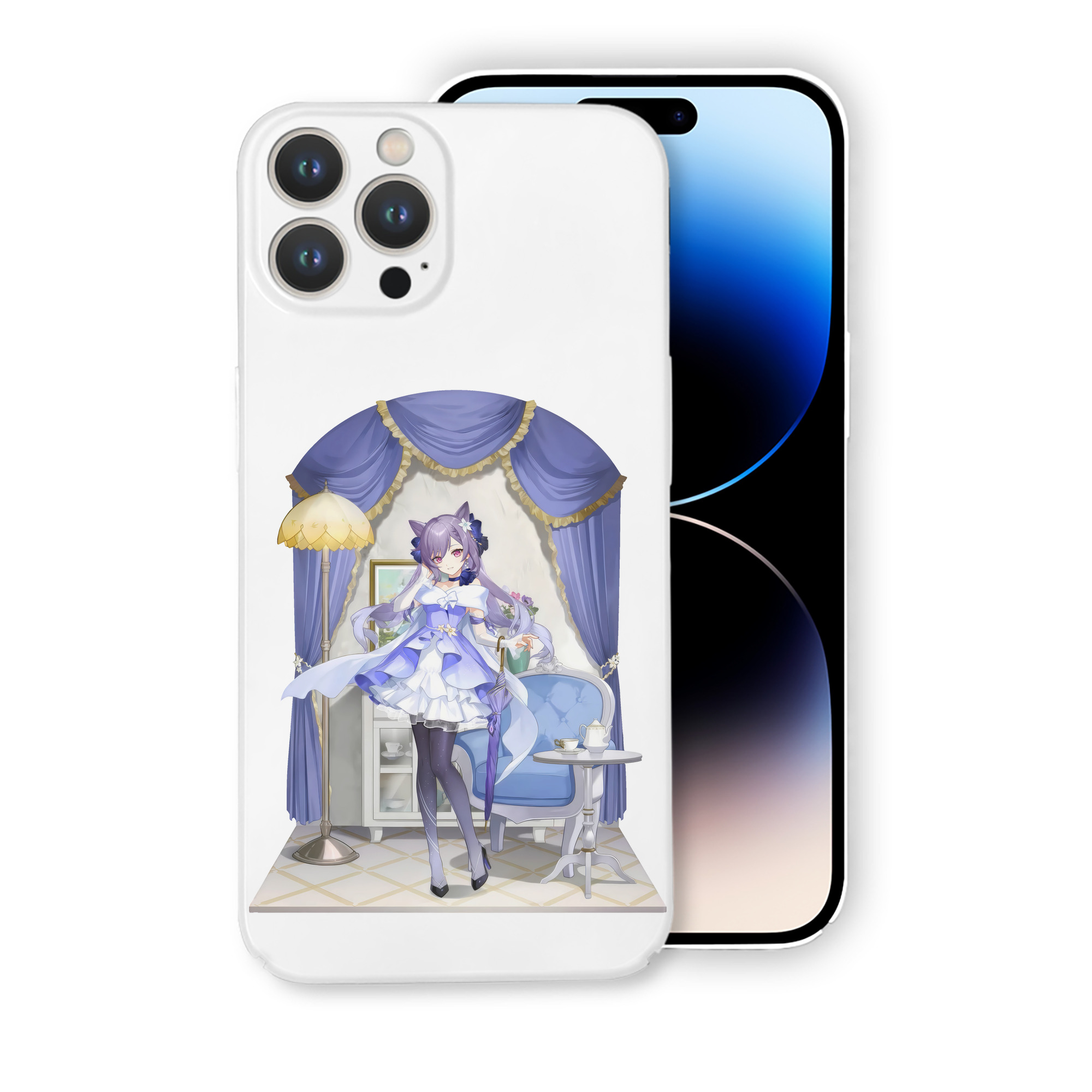 げんし神 刻晴 こくせい genshin Kokusei 【iPhone 14シリーズ対応】ハードケース